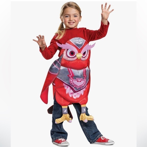 NWT Disguise owl bird PJ Mask Megasuit Costume Official PJ Masks Costume Ride-On - Picture 2 of 6